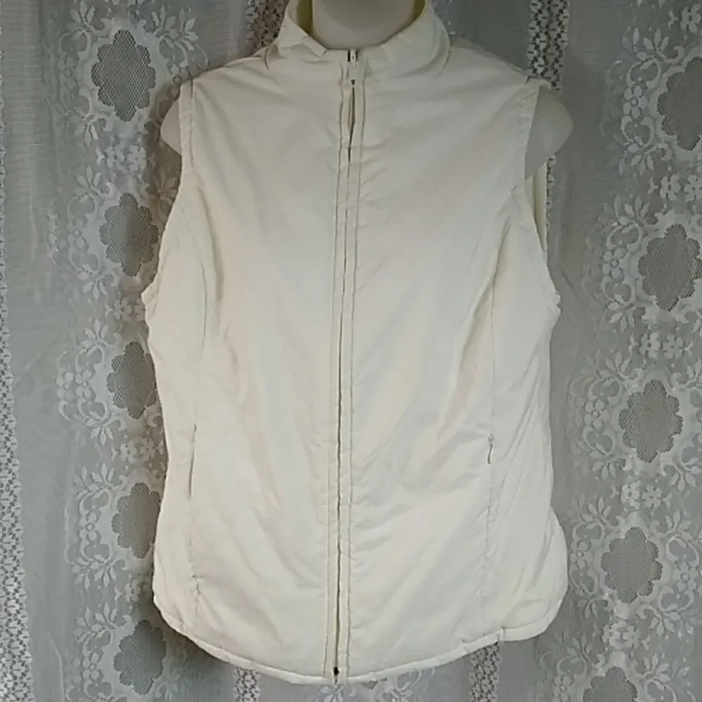 Charter Club Women's Top Vest Reversible Size M